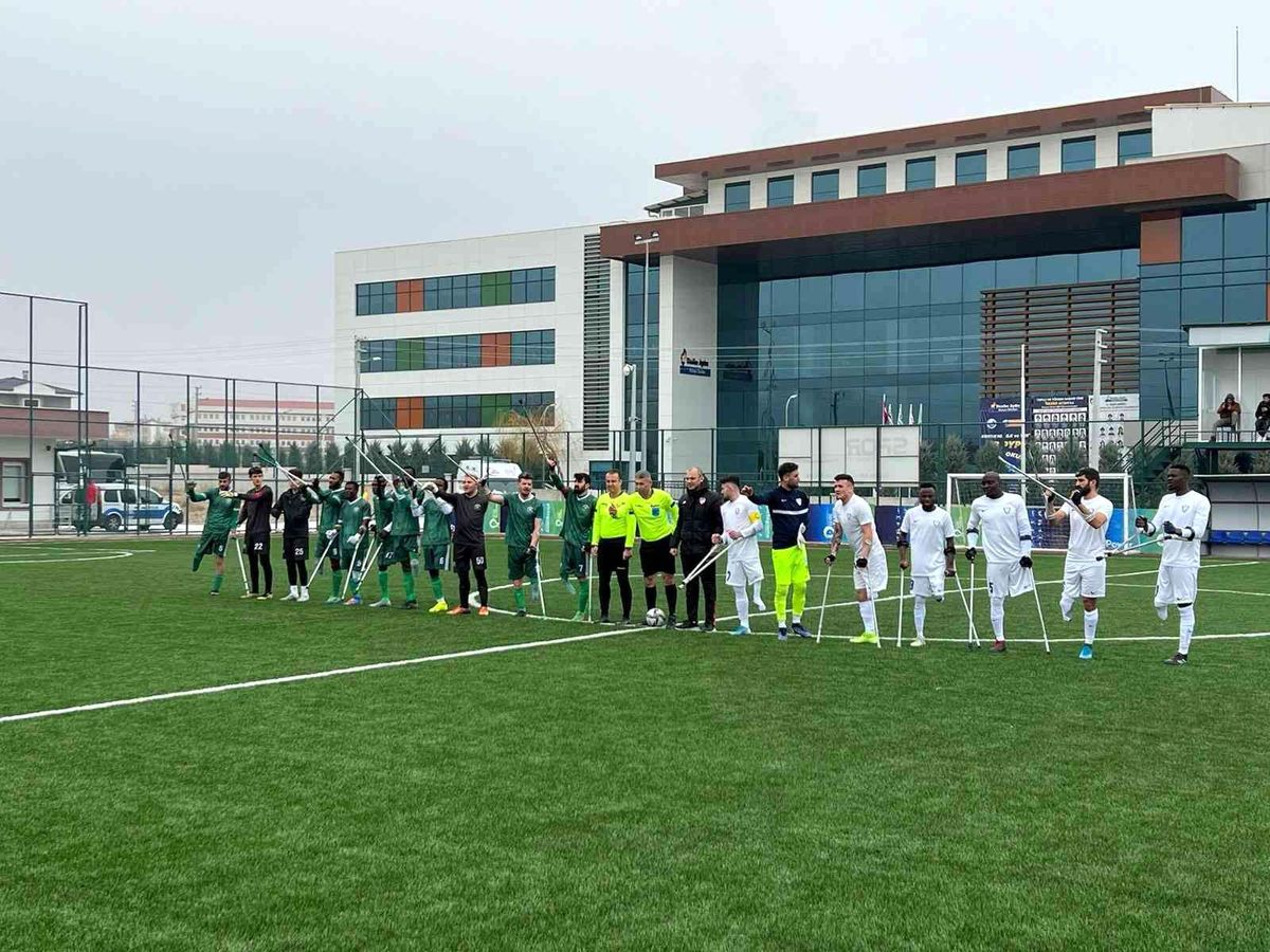 Şahinbey Ampute emin adımlarla yola devam dedi: 8-0
