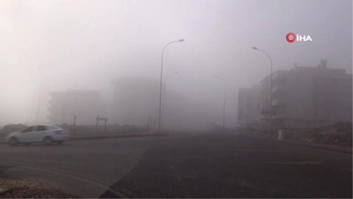 Şanlıurfa\'da sis: Görüş mesafesi 5 metreye kadar düştü