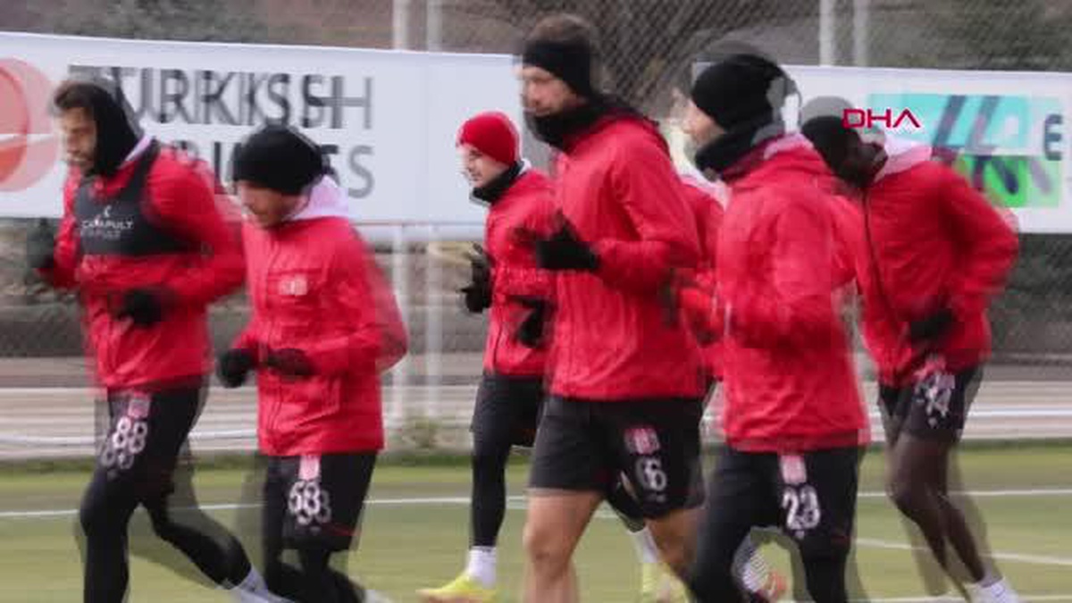 SPOR Sivasspor, Kayserispor maçının hazırlıklarını sürdürdü