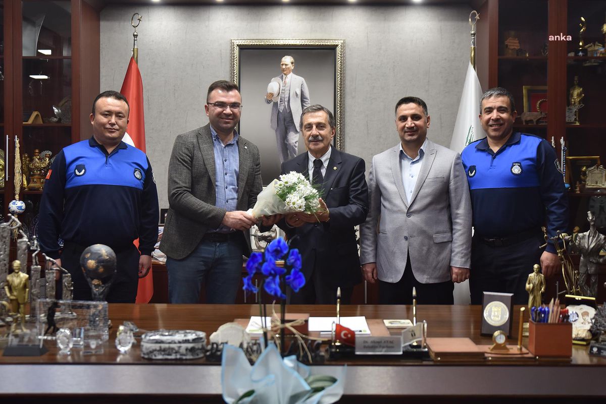 Tüm Bel-Sen\'den Tepebaşı Belediye Başkanı Ataç\'a Ziyaret