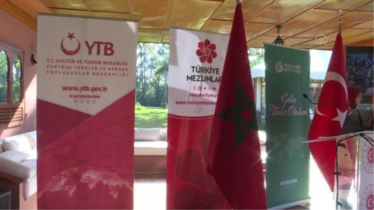 Türk üniversitelerinden mezun Faslı gençler, Rabat\'ta buluştu