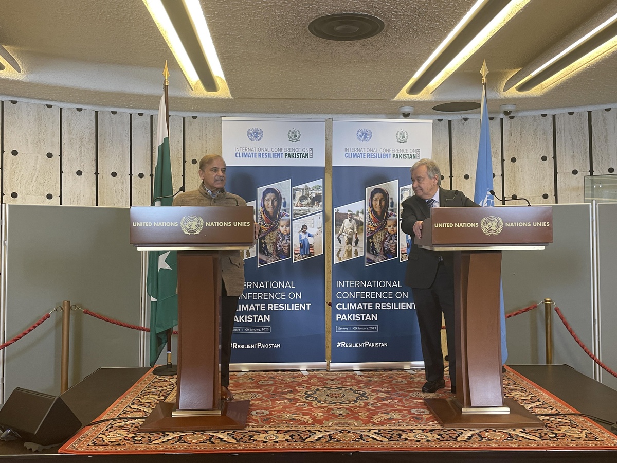 BM Genel Sekreteri Guterres ve Pakistan Başbakanı Şerif, ortak basın toplantısında konuştu Açıklaması