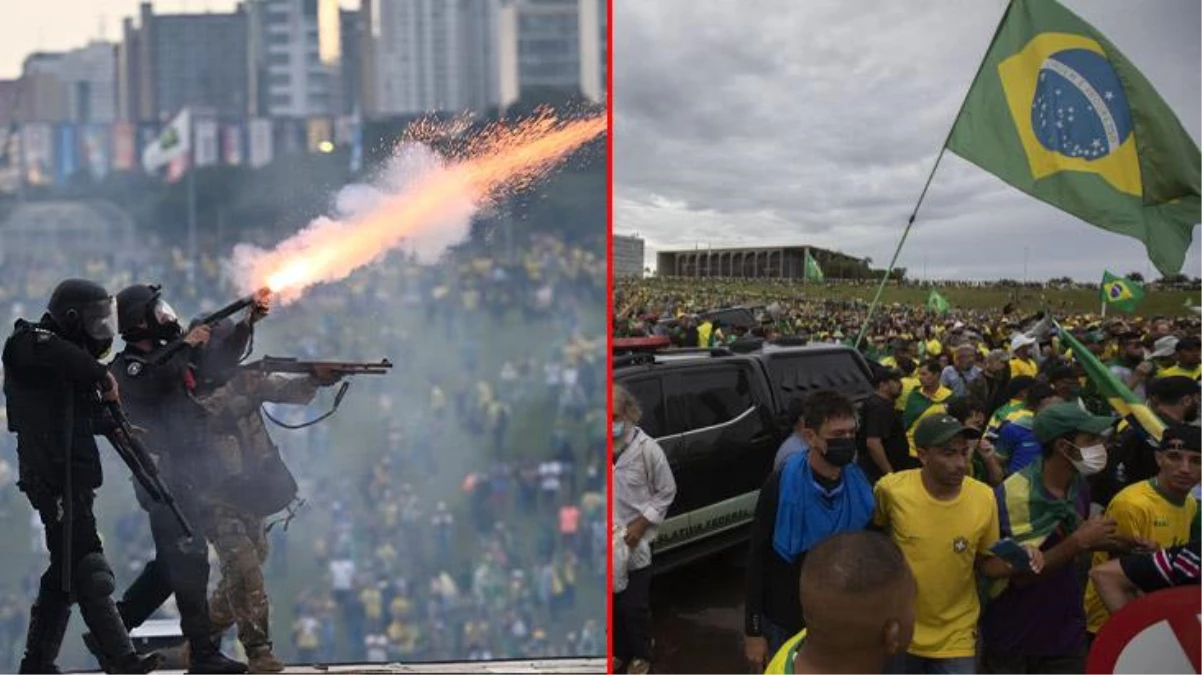 Brezilya\'da göstericilerin bastığı kongre binasında kontrol sağlandı, Devlet Başkanı Lula gözdağı verdi: Hesap verecekler