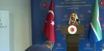CAPE TOWN - Türkiye'nin Cape Town Başkonsolosluğu kançılaryasının açılışı (1)