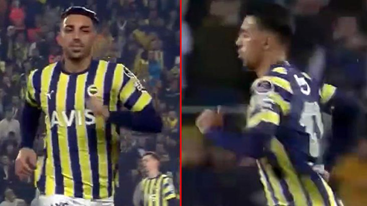 Derbide kırmızı kart gören İrfan Can Kahveci'nin sahayı terk etme şekli çok konuşuldu