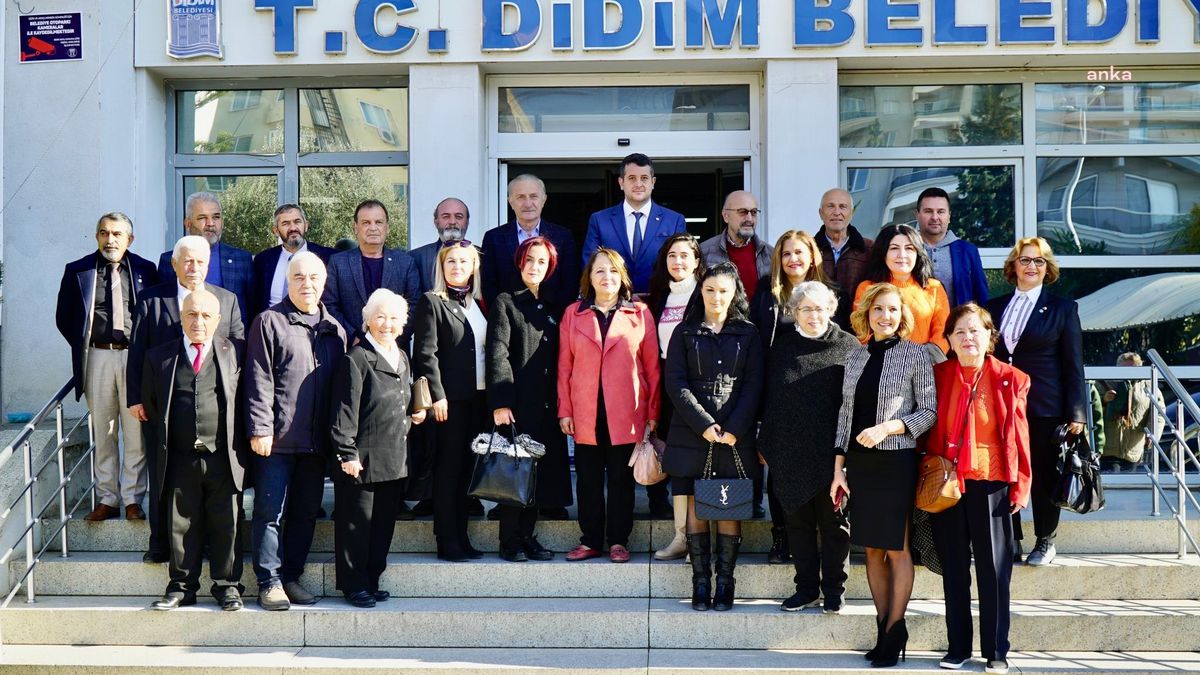 Didim İyi Parti\'den Belediye Başkan Atabay\'a Ziyaret