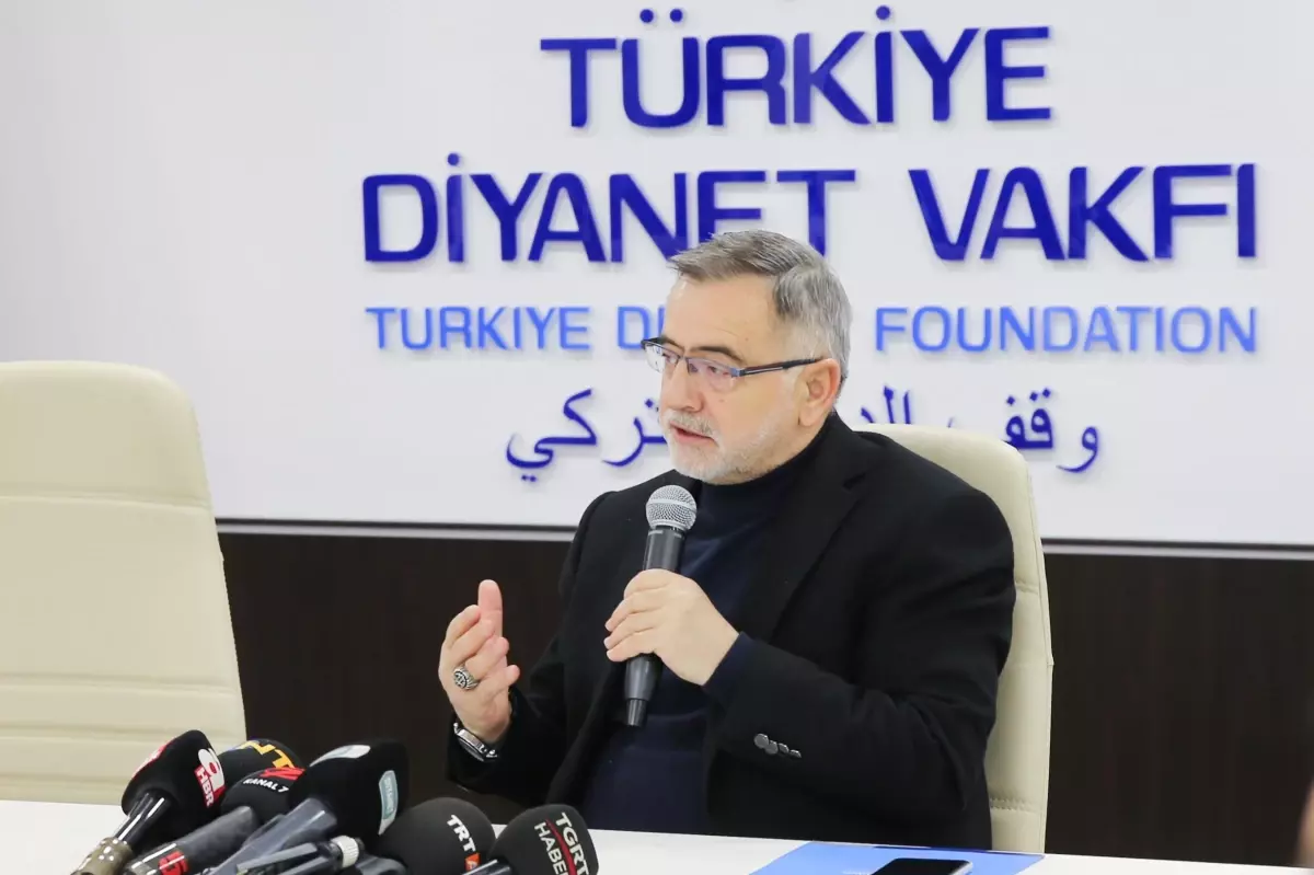 Diyanet Vakfı 2023\'te 50 milyon ihtiyaç sahibine ulaşmayı hedefliyor