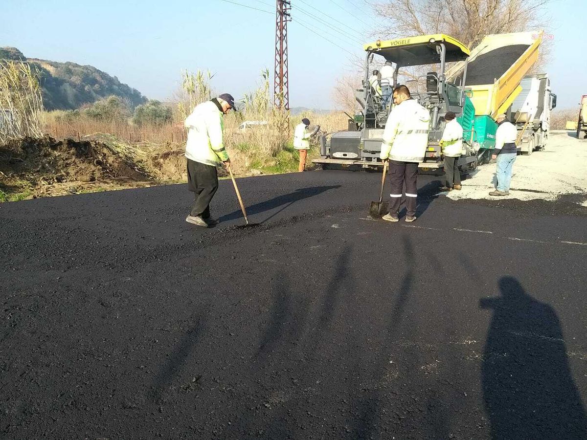 Hatay Büyükşehir\'den Antakya ve Defne\'de Beton Asfalt ve Büz Çalışması