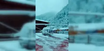 Kaçkar Dağları'nda 'heliski' heyecanı başladı