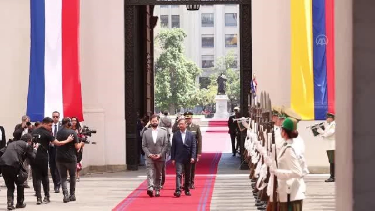 Şili Cumhurbaşkanı Boric, Kolombiya Cumhurbaşkanı Petro ile bir araya geldi