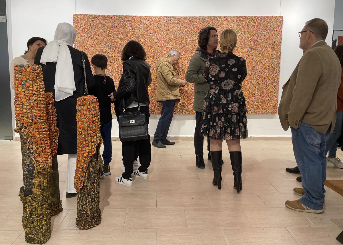 "Turuncu" adlı sergi, Kelimat Sanat Galerisi\'nde açıldı