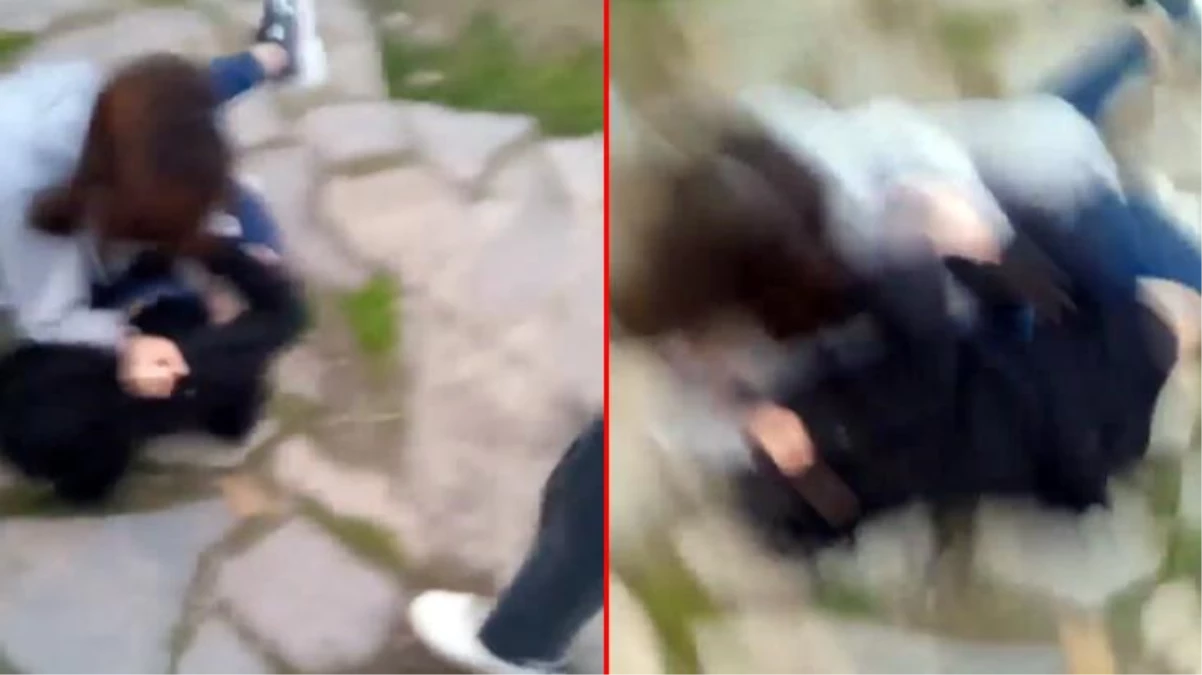 Arkadaşlarını yere düşürüp dövdüler, videoda duyulan bir söz kan donduruyor: Kafasını yere vur