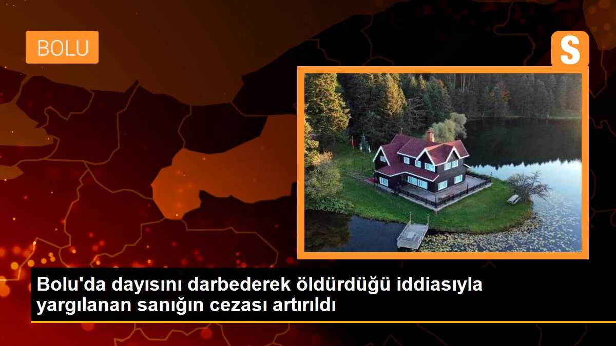 Bolu\'da dayısını darbederek öldürdüğü iddiasıyla yargılanan sanığın cezası artırıldı