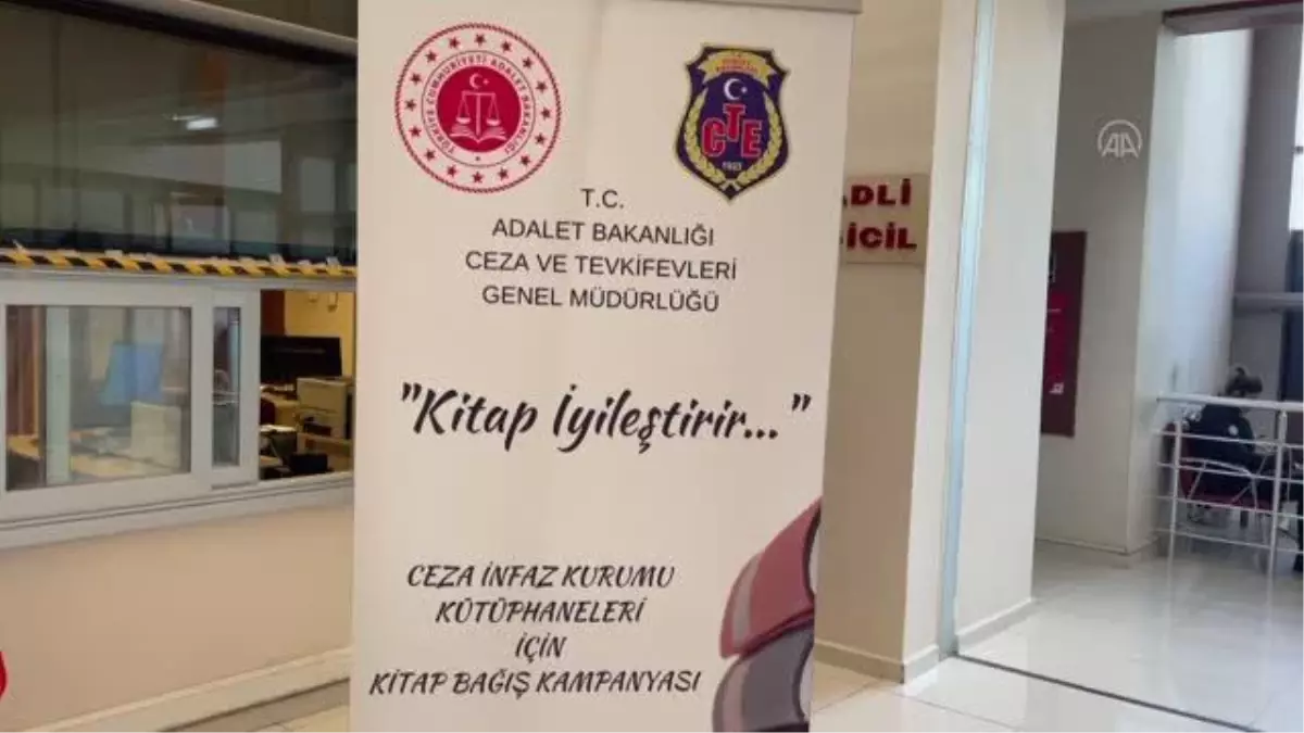 Ceza infaz kurumları için kitap bağışı kampanyası başlatıldı