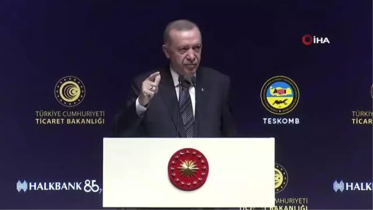 Cumhurbaşkanı Erdoğan: "Bir tane davula 6 tokmak birden inecek"