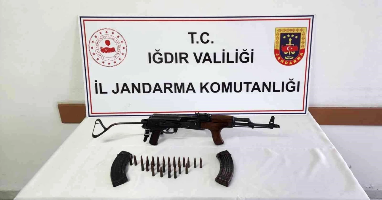 Iğdır\'da silah ve mühimmatı ticaretine yönelik operasyon: 1 gözaltı