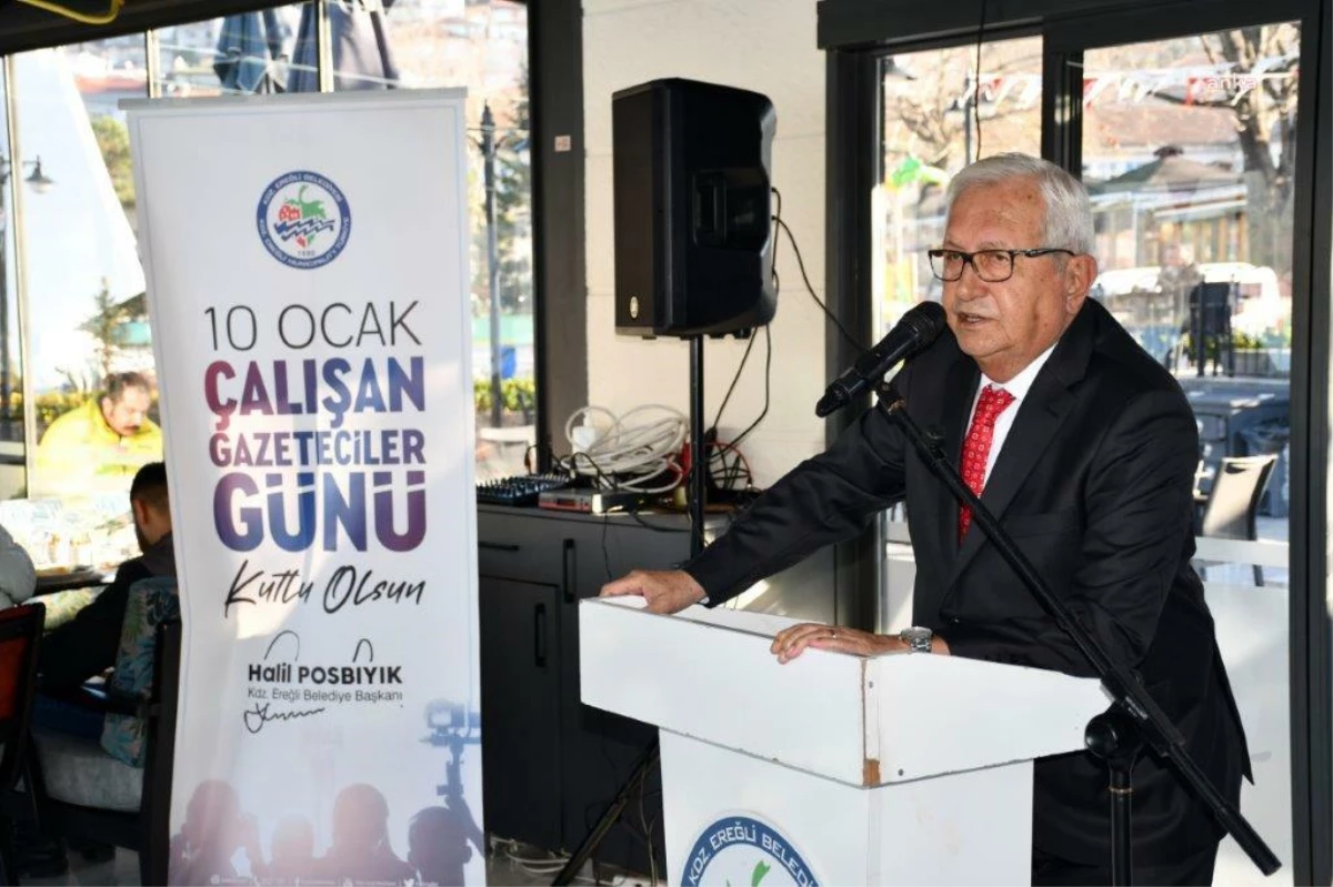 Kdz. Ereğli Belediye Başkanı Posbıyık, Gazetecilerin Gününü Kutladı