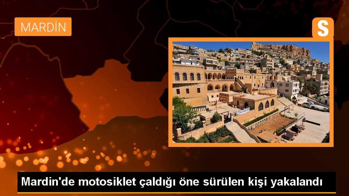 Mardin\'de motosiklet çaldığı öne sürülen kişi yakalandı