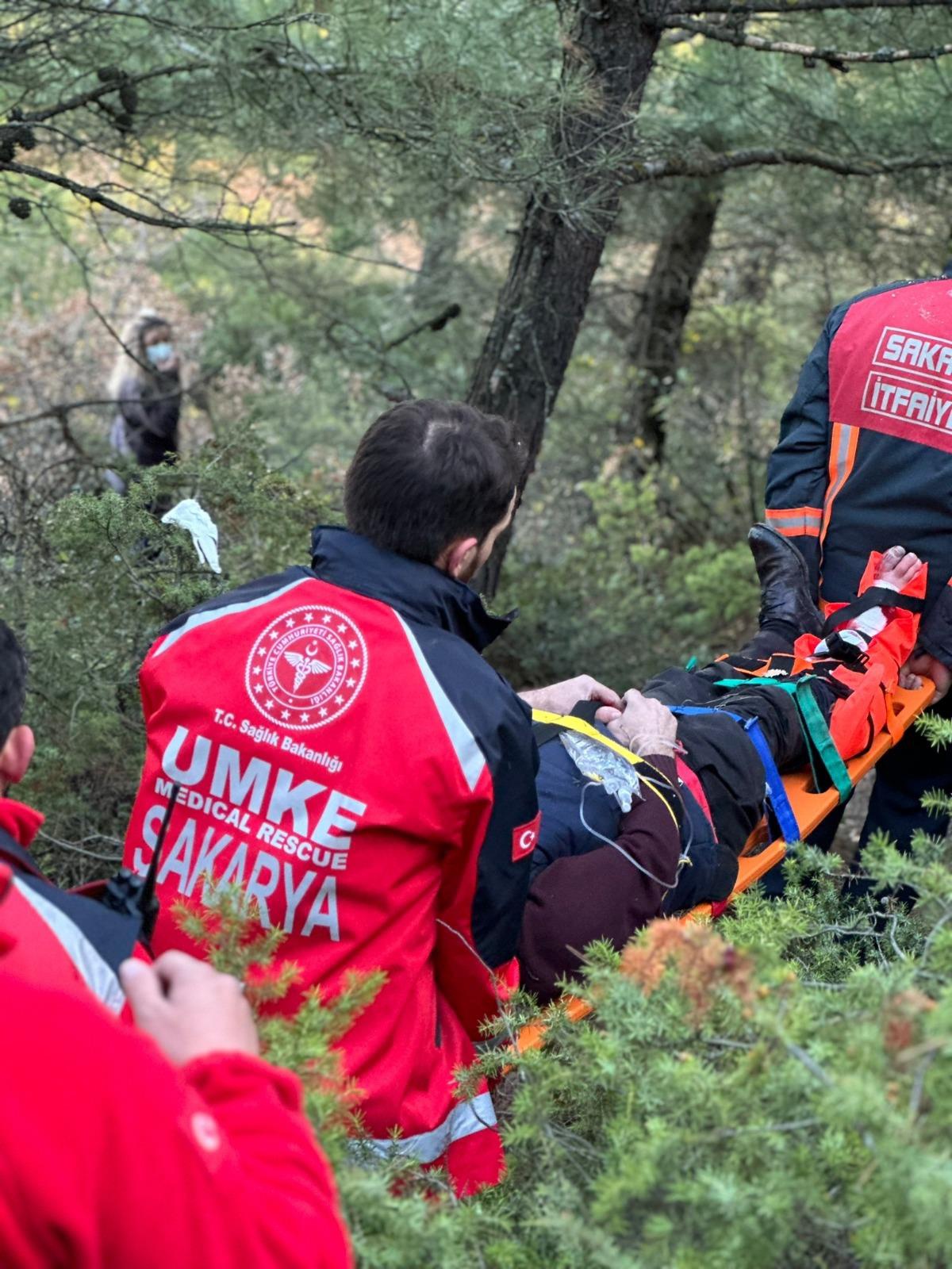 Sakarya\'da kaçak kazı yapan 3 şüpheli yakalandı