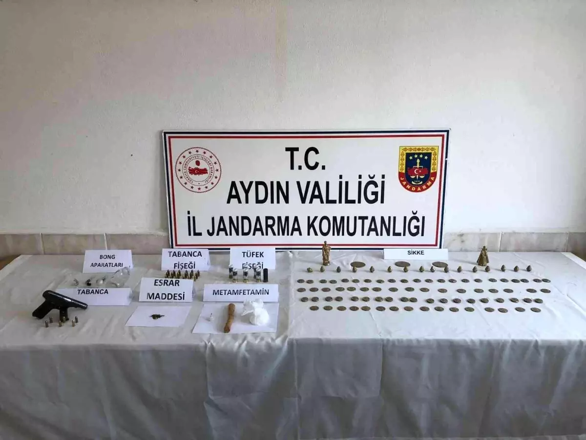 Uyuşturucu operasyonunda tarihi eser ele geçirildi