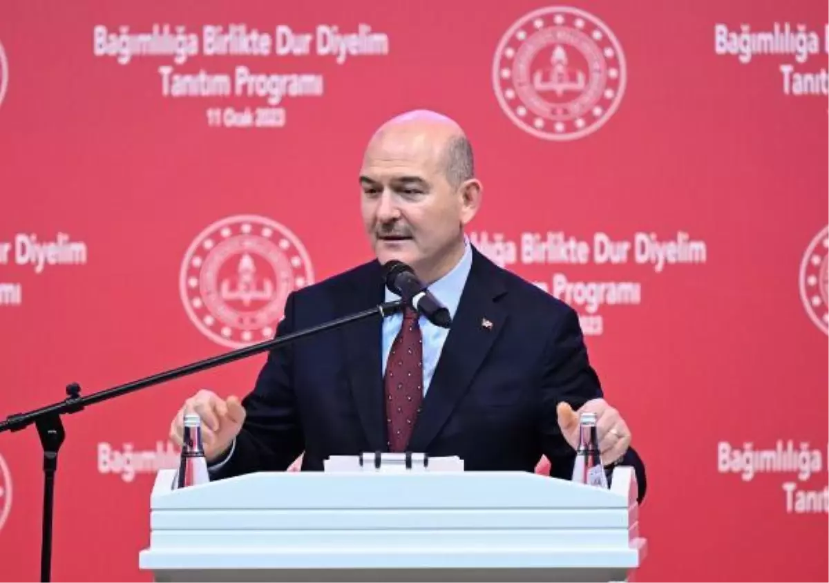 Bakan Soylu: Uyuşturucuyla mücadelede ipin ucunu yakaladık, mağlup edeceğiz