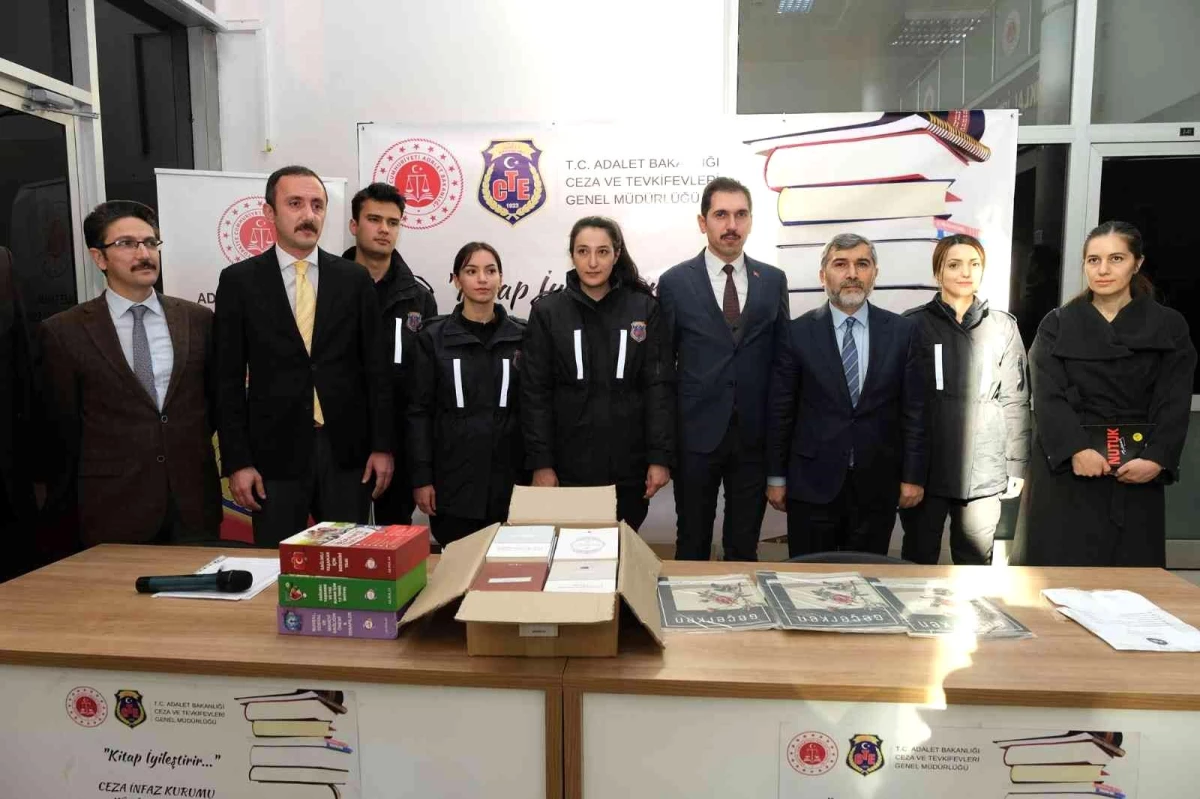 Erzincan\'da hükümlüler için kitap bağış kampanyası başlatıldı