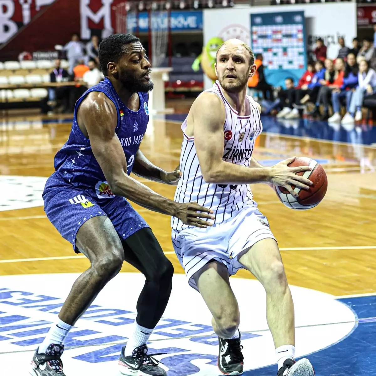 FIBA Avrupa Kupası: Gaziantep Basketbol: 105 Merlins Crailsheim: 87