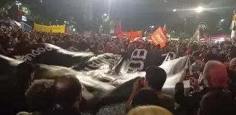 RİO DE JANEİRO - Brezilya'da Lula yanlılarından demokrasi gösterisi