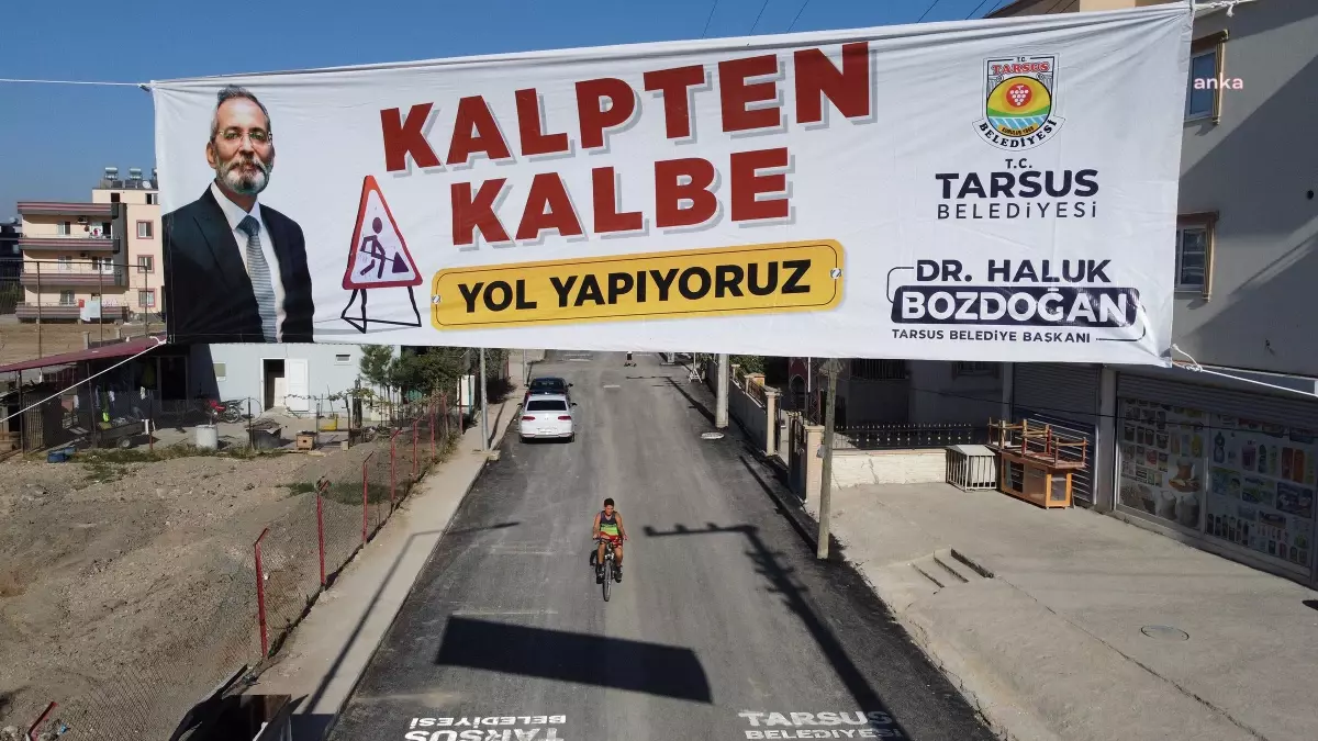 Tarsus Belediyesi 21 Ayda 340 Kilometre Asfalt Yaptı