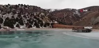 Erzurum'da dondurucu soğuklar etkili oluyor