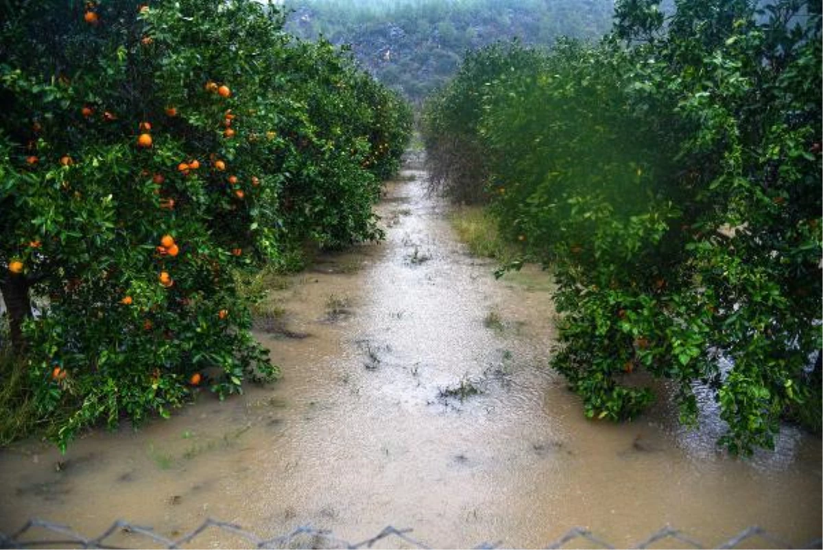 Antalya\'da metrekareye 173 kilo yağmur, hızı 122 kilometreye ulaşan fırtına (3)