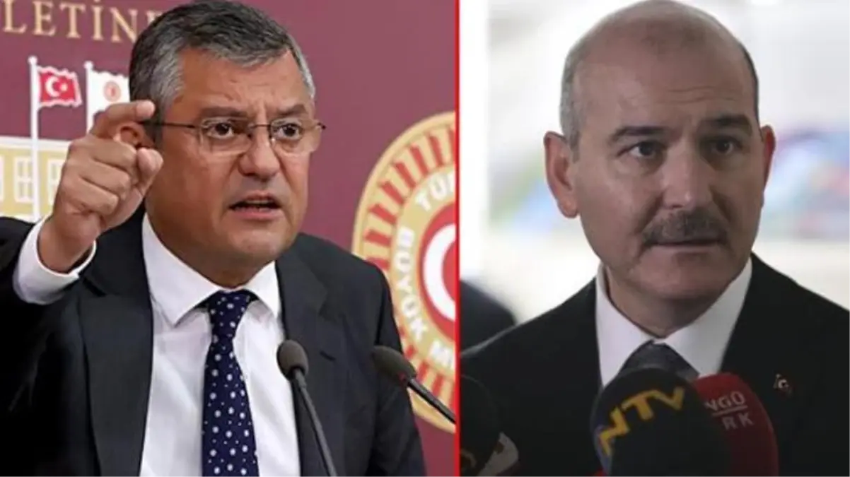 CHP\'li Özel, Soylu ile ilgili dosyayı açtı! Konuşma devam ederken İçişleri\'nden yanıt geldi