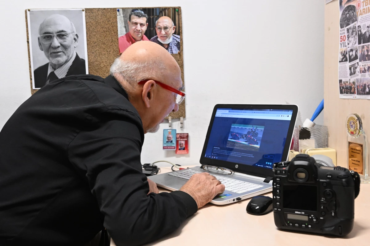 Duayen foto muhabiri Mustafa İstemi AA\'nın "Yılın Fotoğrafları" oylamasına katıldı