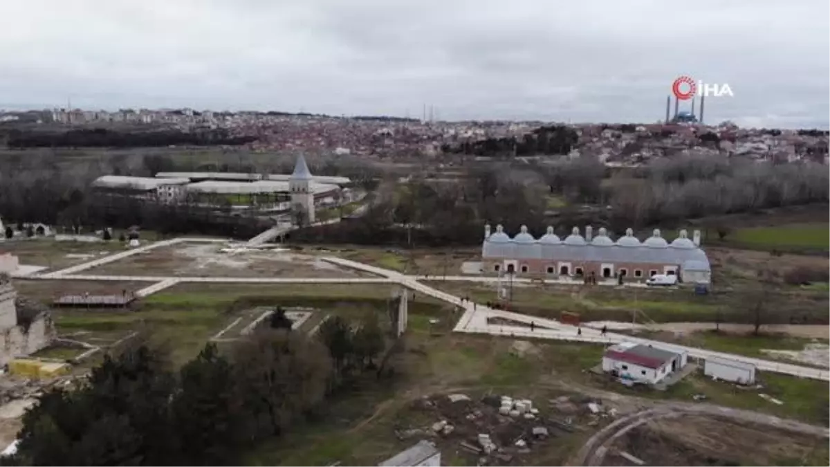 Edirne Sarayı eski ihtişamına kavuşacak