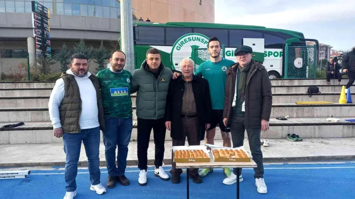 Giresunspor\'a taraftar morali