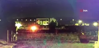 Trenin aracı çarptığı kazanın kamera görüntüleri ortaya çıktı