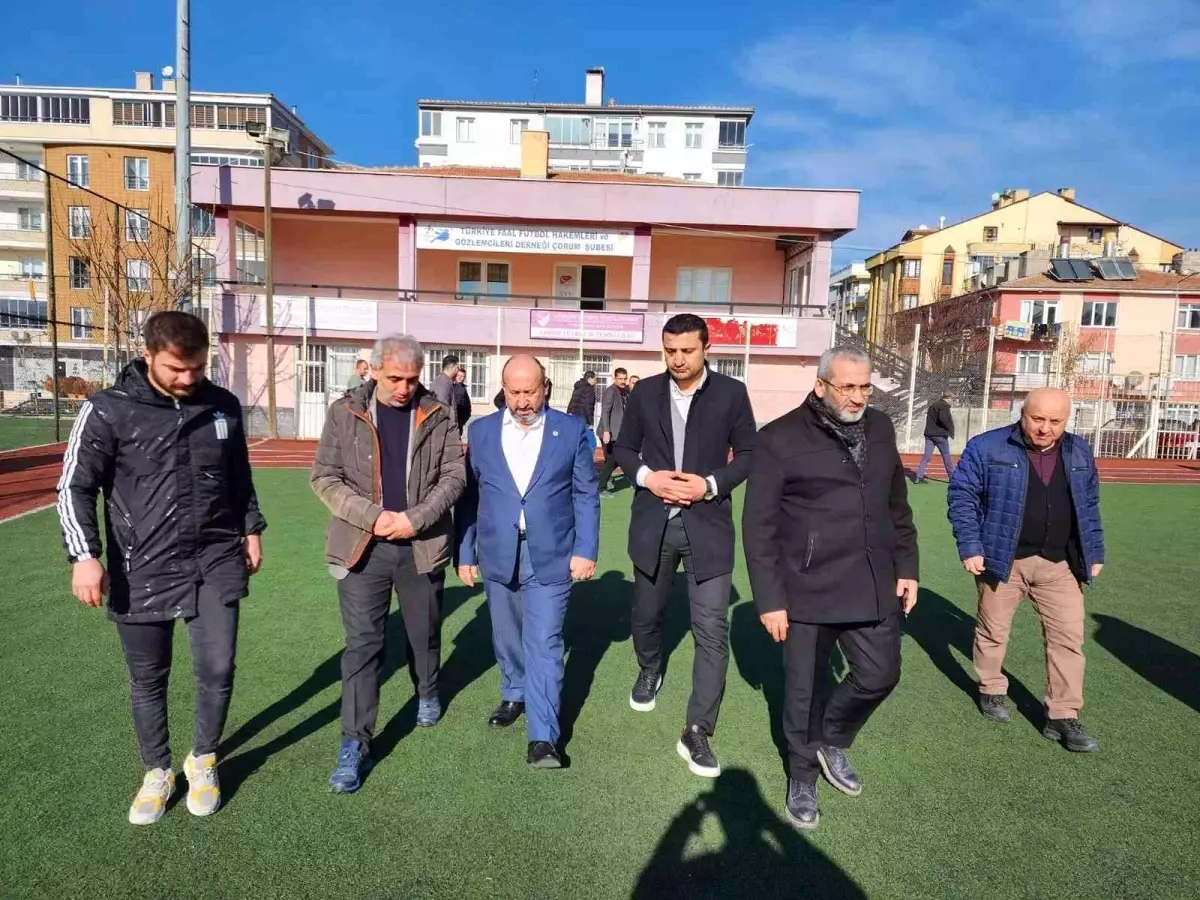 AK Parti Çorum milletvekili Erol Kavuncu; "Spora evet, sporda ve hayatın her alanında şiddete hayır"