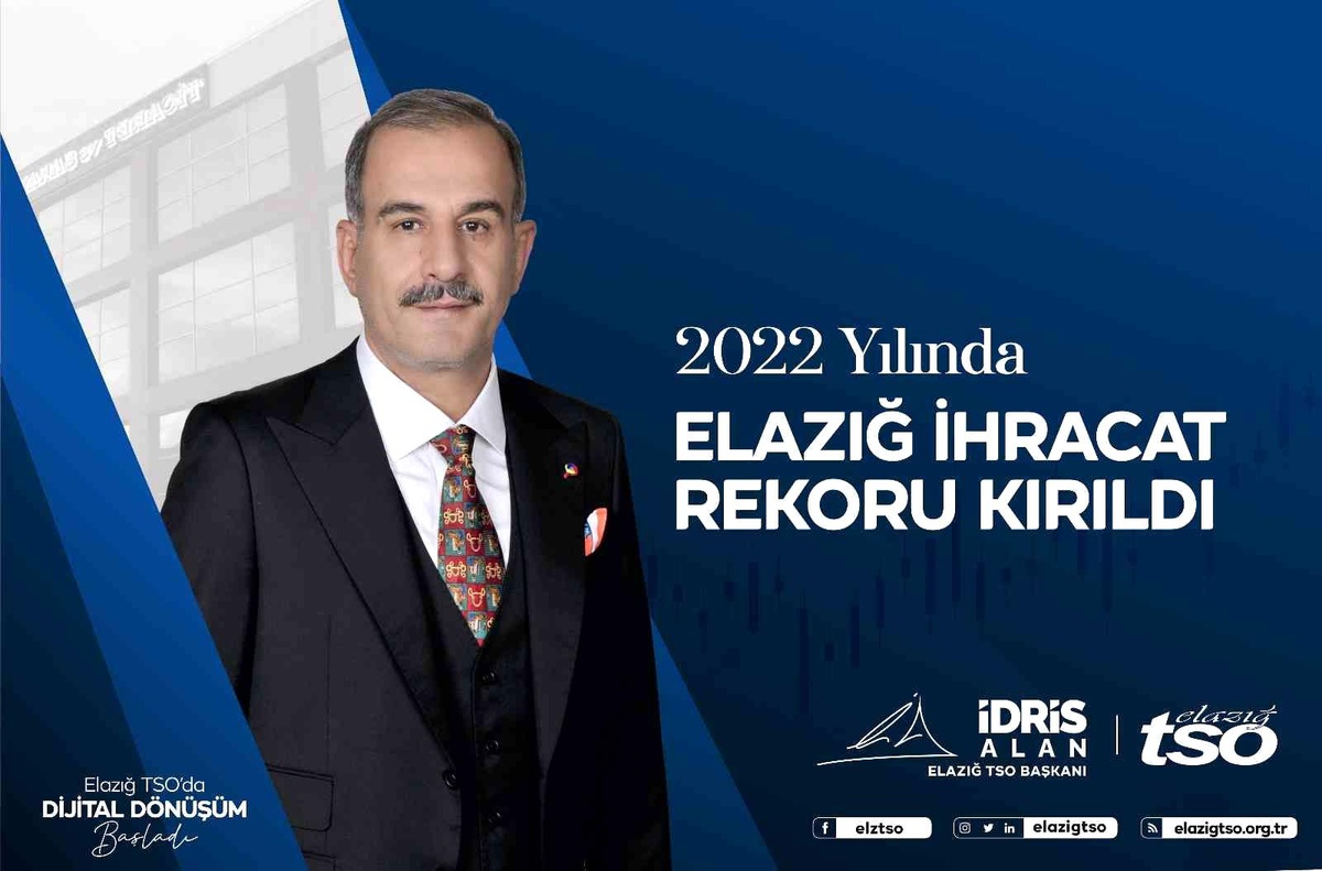Başkan Alan, "Elazığ, Cumhuriyetimizin 100. yılında, 2022 yılında kırdığı ihracat rekorunu geliştirecektir"