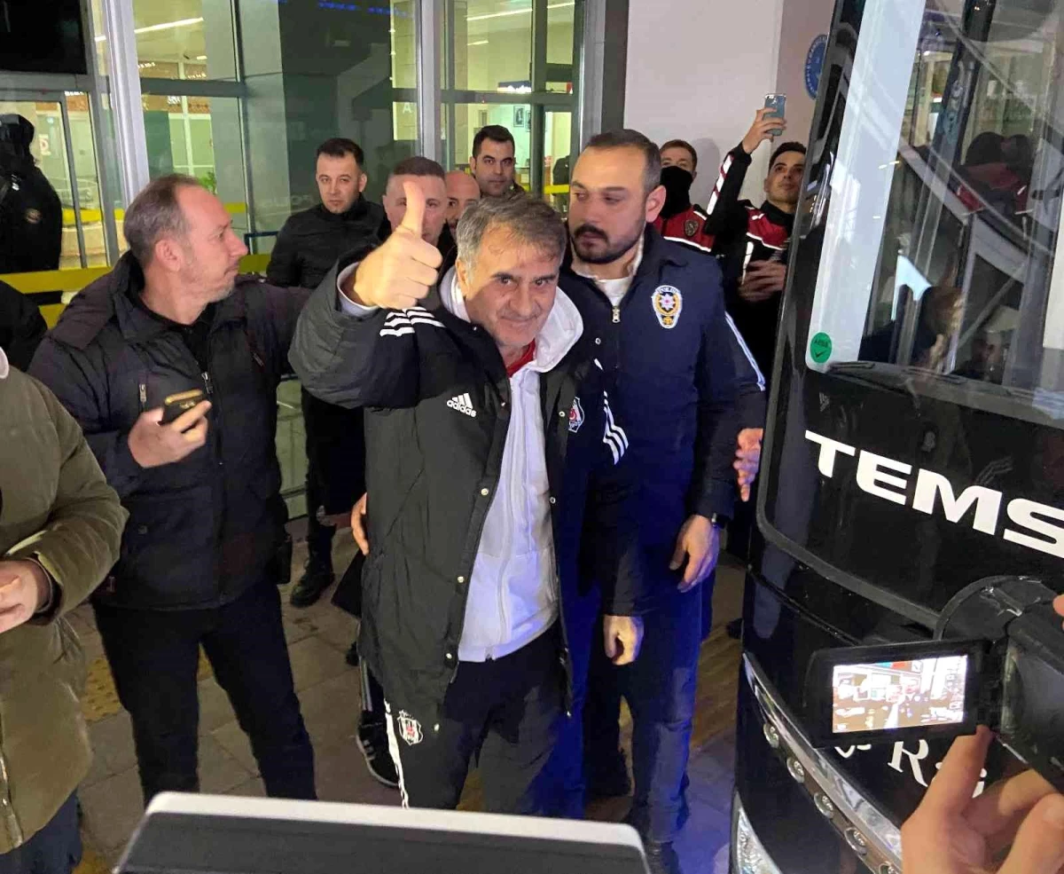 Beşiktaş kafilesi Konya\'ya geldi