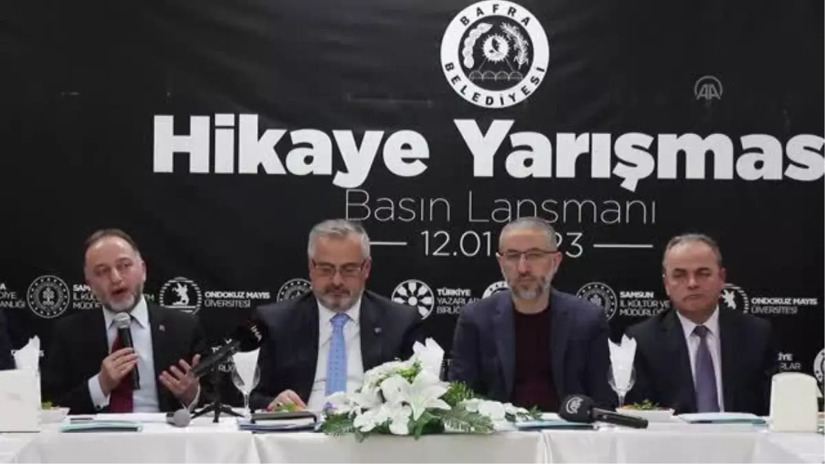 "Bir Bafra Hikayesi" yarışmasının tanıtım toplantısı yapıldı