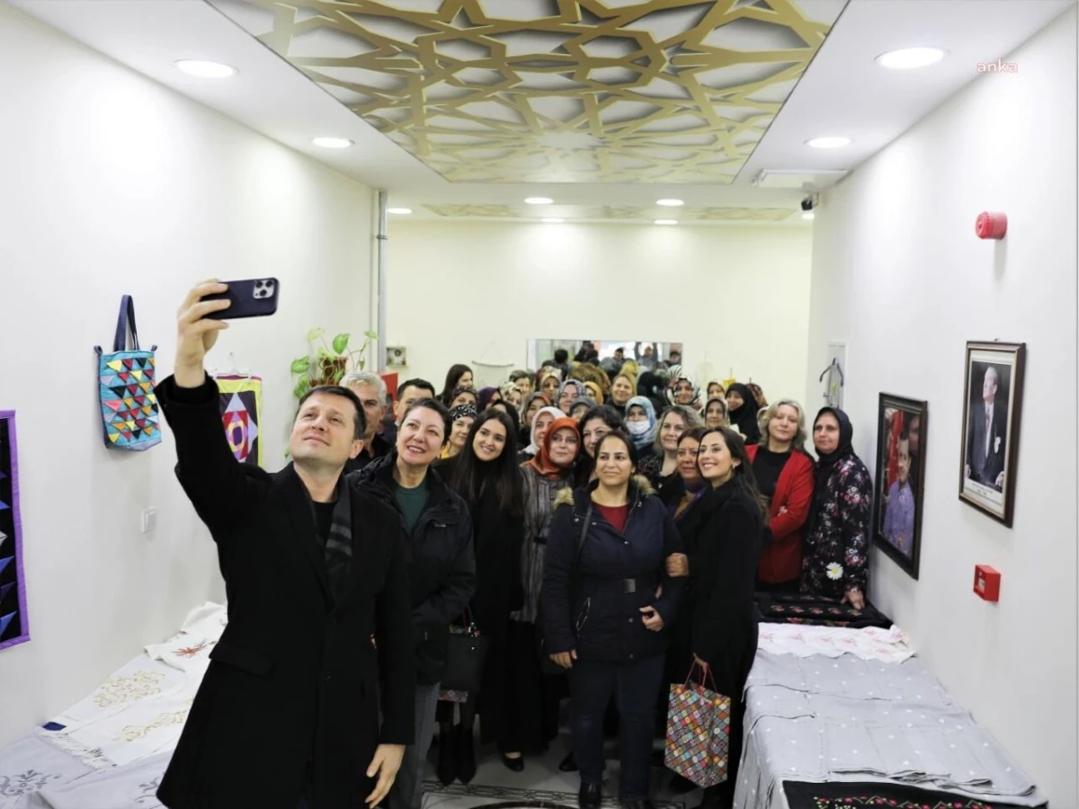 Çerkezköy Belediyesi\'nin Kadın Kursiyeleri Dönem Sonu Sergisi Açtı
