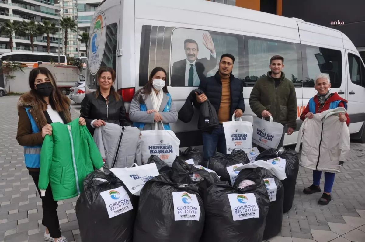 Çukurova Belediyesi\'nden Kış Soğuğunda Çocukları Isıtacak Destek