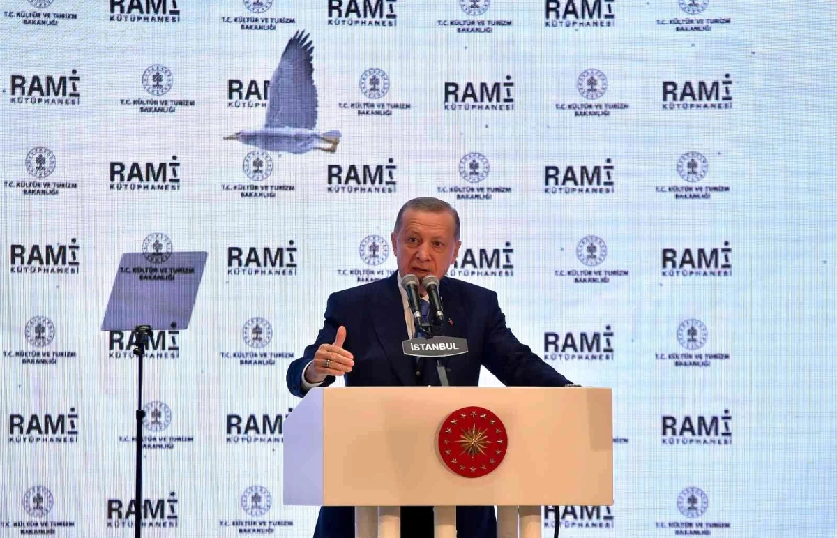 Cumhurbaşkanı Erdoğan: "Rami\'yi sadece kütüphane değil pek çok faaliyetin yapılabileceği bir kültür merkezi olarak planladık"