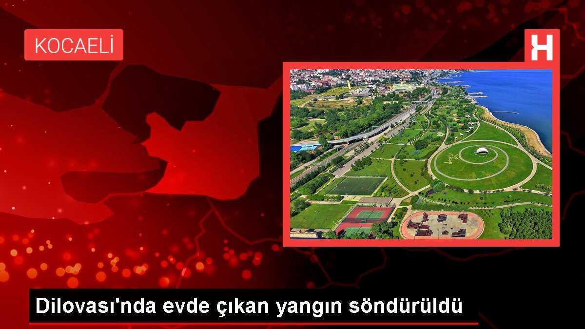 Dilovası'nda evde çıkan yangın söndürüldü