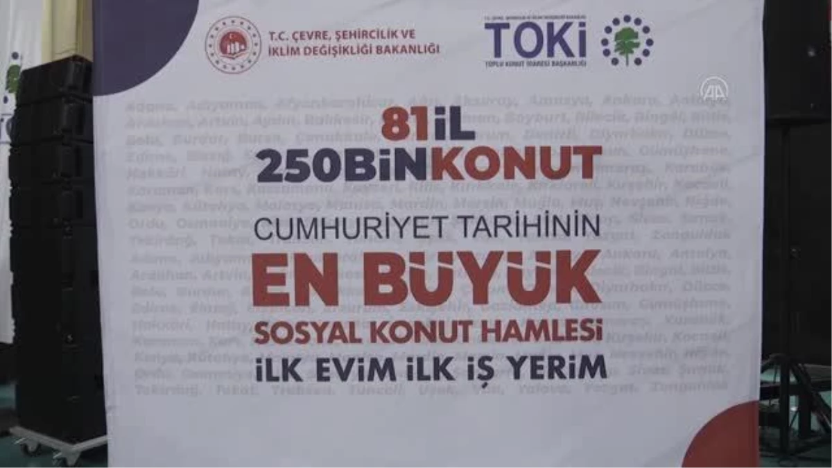 ESKİŞEHİR - İlk Evim İlk İş Yerim projesi kura çekimleri başladı