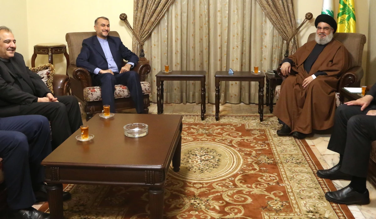 İran Dışişleri Bakanı, Nasrallah ile Lübnan, Filistin ve bölgedeki son gelişmeleri görüştü