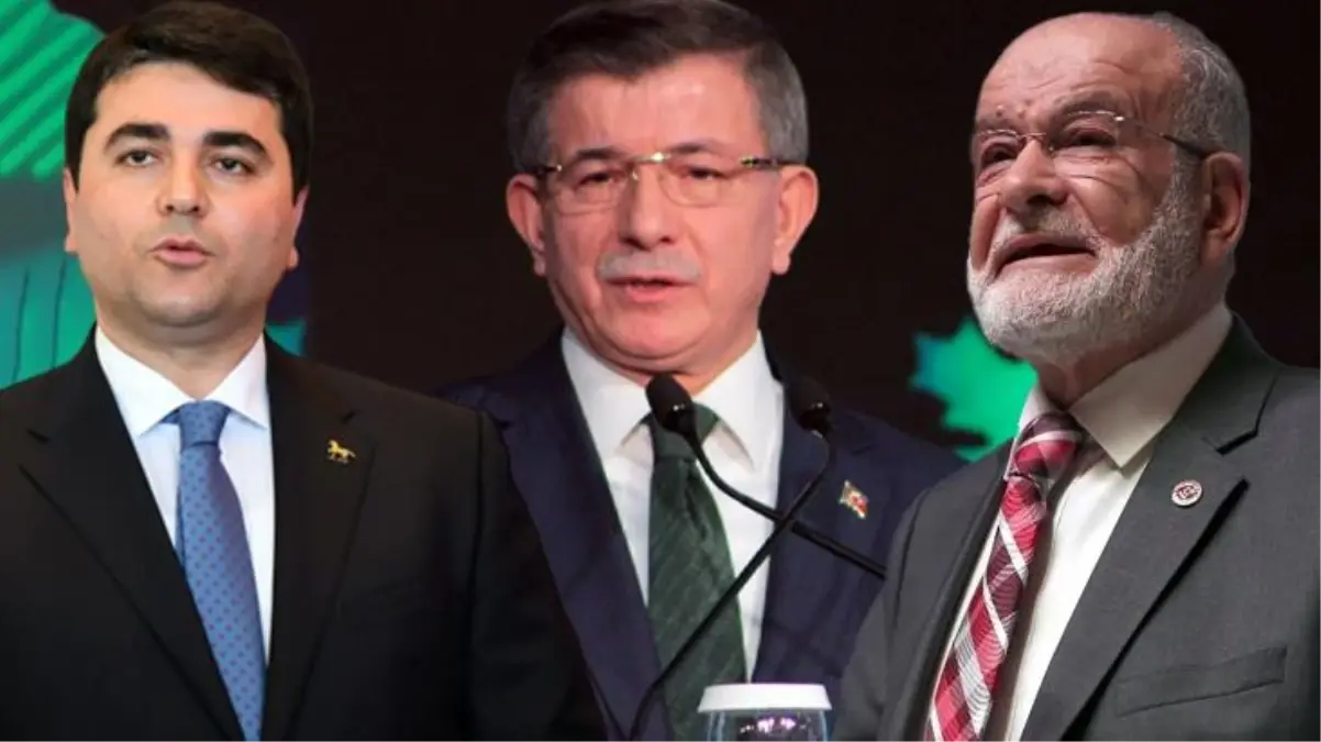 "Onların da oy oranlarına bakalım" diyen Davutoğlu\'na Saadet ve Demokrat Parti\'den yanıt geldi