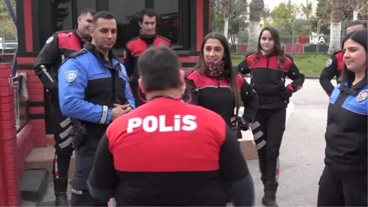 Otizmli şampiyonun polis olma hayali gerçek oldu