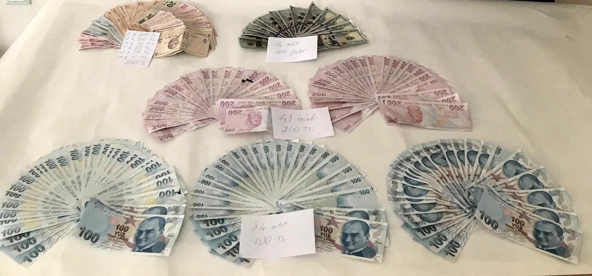 Sahte paraları piyasaya süremeden yakalandı
