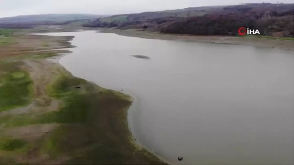 Tekirdağ\'da gölet kuruma noktasına geldi